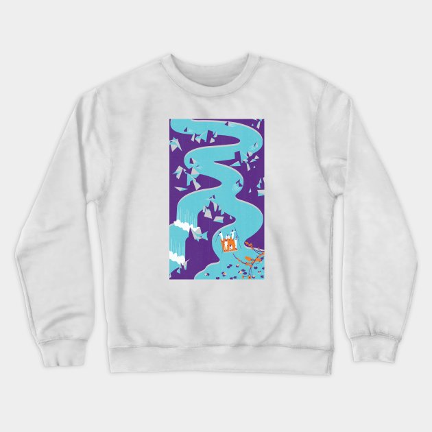 Managing change Crewneck Sweatshirt by Neil Webb | Illustrator